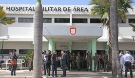 Hospital Militar de Base de Área (HMAB), do Exército, para onde o presidente Michel Temer foi levado após sentir um desconforto e ser diagnosticado com obstrução urológica José Cruz/Agência Brasil