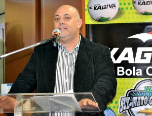 Sérgio Gomes: 'o futebol é nossa maior plataforma
de divulgação' (Foto: Hélder Rafael)
