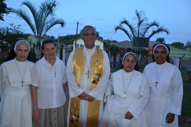 Paróquia Nossa Senhora do Carmo recebe irmãs Orionitas