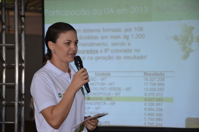 Luciana Maria Rosa Marques, gerente Geral da Unidade Centro em Dourados. 