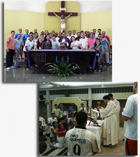 Montagem sobre fotos/Jovens Conectados
