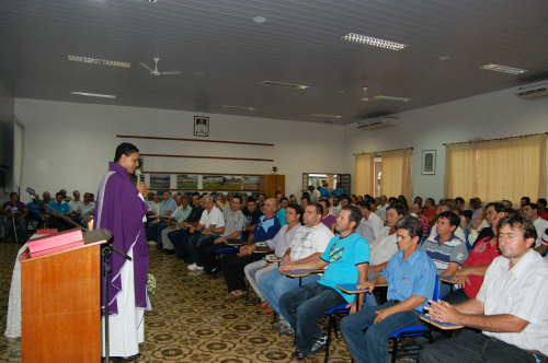 Padre Rubens, pároco da Imaculada Conceição foi assessor espiritual 
