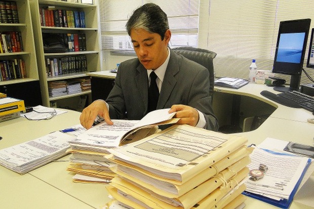 Supervisor das promotorias, Amílcar Carneiro Júnior destaca importância da criação da promotoria
foto - Hedio Fazan