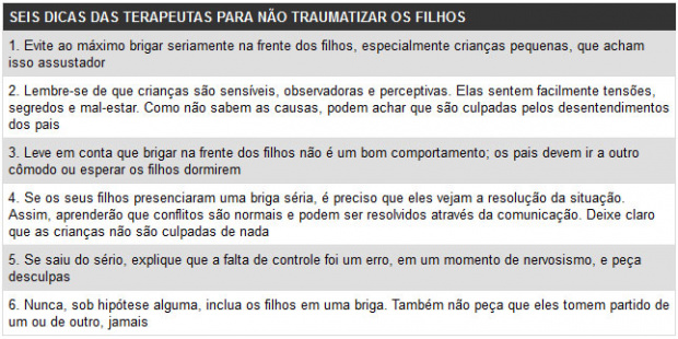 Brigas dos pais afetam os filhos até a vida adulta Brigas dos pais afetam os filhos até a vida adulta