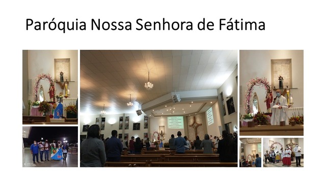 Figura 5: Missa de Acolhimento da Imagem de Santa Dulce na Paróquia Nossa Senhora de Fátima