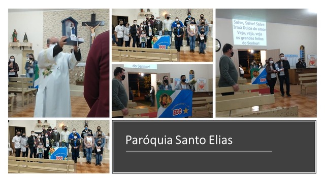 Figura 7: Celebração de Acolhimento da Imagem de Santa Dulce na Paróquia Santo Elias