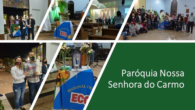 Figura 8: Missa de Acolhimento da Imagem de Santa Dulce na Paróquia Nossa Senhora do Carmo