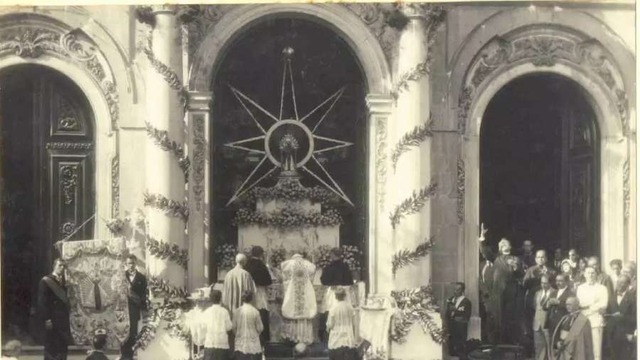 Cerimônia de proclamação de Nossa Senhora Aparecida como padroeira do Brasil. Crédito: CDM/Santuário Nacional