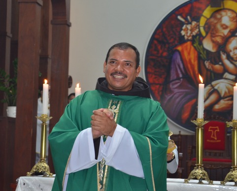 Frei Roberto Nascimento, novo pároco da Paróquia São José de Itaporã (MS). Foto: Estanislau Sanabria/RC