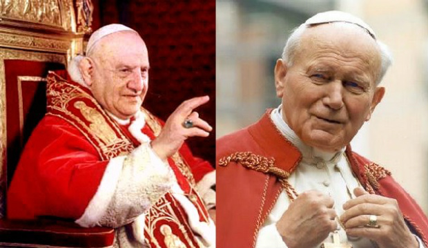 João Paulo II e João XXIII