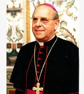 Presidente do Pontifício Conselho da Pastoral para os Migrantes e Itinerantes, Dom Antonio Maria Vegliò
