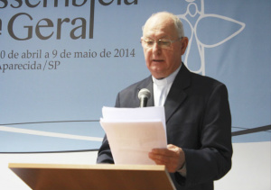 Arcebispo de Feira de Santana (BA) e presidente da Comissão para o texto da Questão Agrária, dom Itamar Vian.
