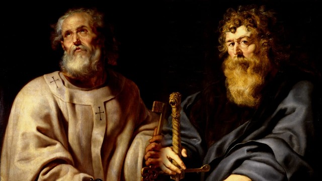 São Pedro e São Paulo, de Peter Paul Rubens/ Twitter Museu do Prado