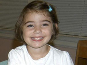 Caroline Previdi, 6 anos (Foto: Reuters)