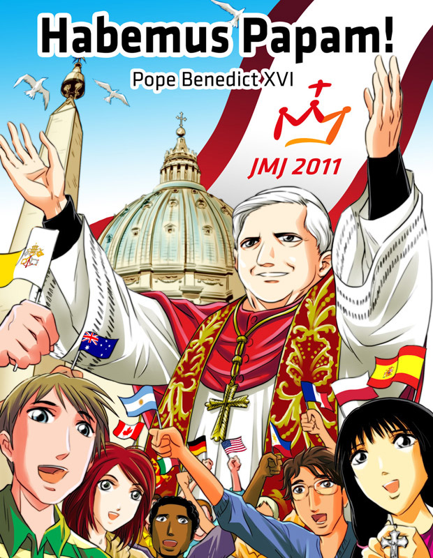 O mangá do Papa Bento XVI