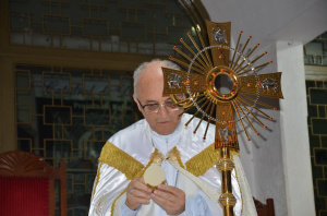 Celebração de Corpus Christi em Dourados