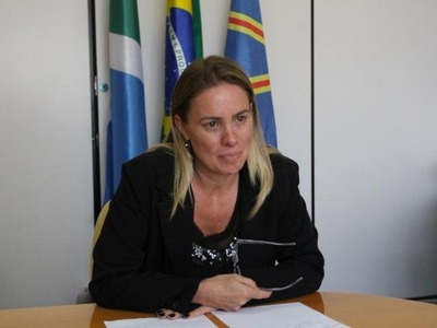 A nova superintendente Viviane Lacerda Lopes Nogueira