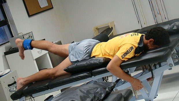 Enquanto o elenco está na Colômbia, Ganso cuida da recuperação (Foto: Divulgação/Flick Santos)