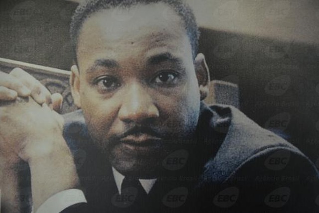 Há 50 anos o líder Martin Luther King foi assassinado. Ele foi um dos principais defensores dos direitos civis dos negros nos Estados Unidos Arquivo/Reprodução/Fernando Frazão/Agência Brasil
