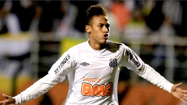  Neymar quer mais: quer ajudar o Santos a ser campeão da Libertadores (Foto: Reuters)
