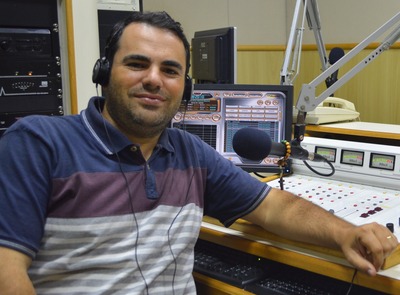 Alcemir da Silva Soares, comunicador programa Manhã Viva da Rádio Coração FM.