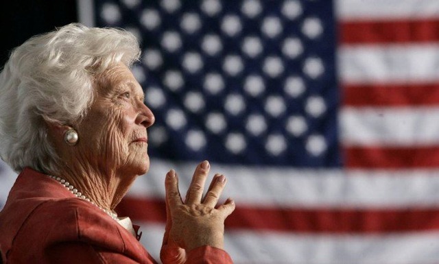  Barbara Bush, ex-primeira-dama dos EUA que morreu aos 92 anos