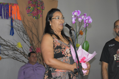 Esposa do jornalista morto em 2016, homenageado na FestSol Na oportunidade ela agradeceu o carinho e a homenagem  pelo  lançamento do Prêmio Redação Escolar: Cultura Nordestina