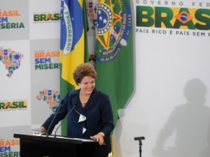 Dilma diz que pobreza nunca foi olhada como deveria no Brasil Dilma diz que pobreza nunca foi olhada como deveria no Brasil