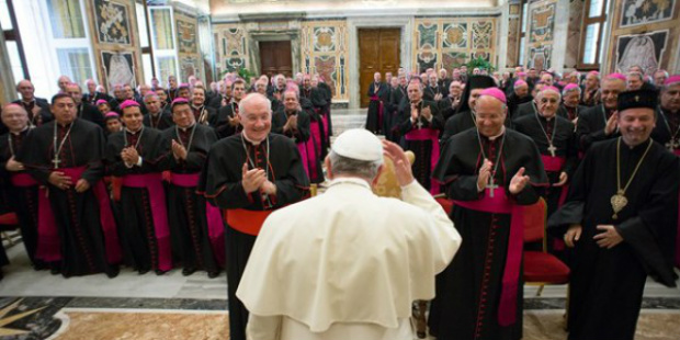 Papa Francisco pede aos novos bispos atenção ao cuidado pastoral