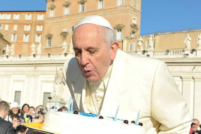 Papa Francisco comemora 80 anos com missa neste sábado