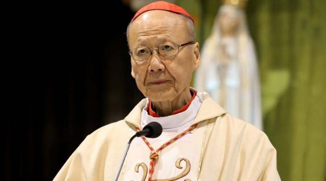 Em Fátima, Bispo Emérito de Hong Kong reza pela Igreja Católica na China