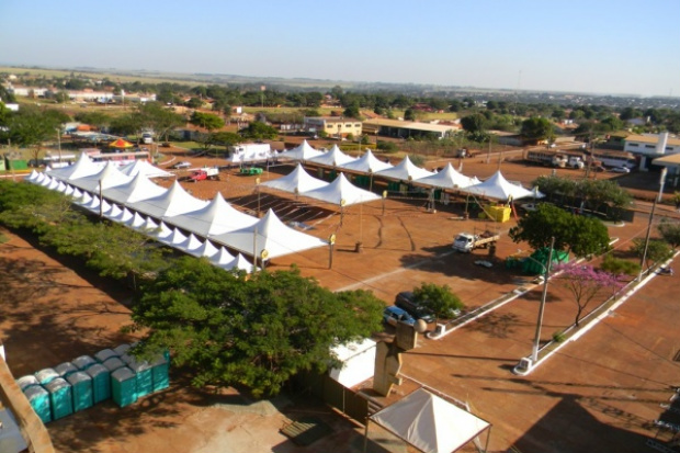 Festa Junina de Dourados começa nesta quinta, no estacionamento do Douradão - Crédito: Assecom
