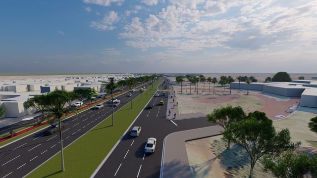Maquete mostra como ficará a Coronel Ponciano