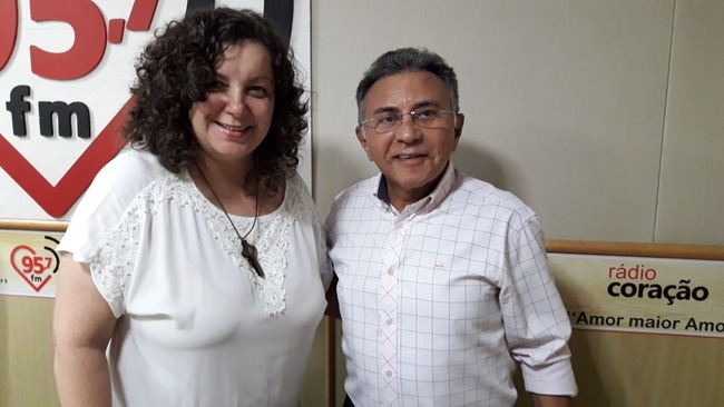Ozair Sanabria e o Sr. juiz Odilon de Oliveira. Foto: Gabriel Fernandes/RC