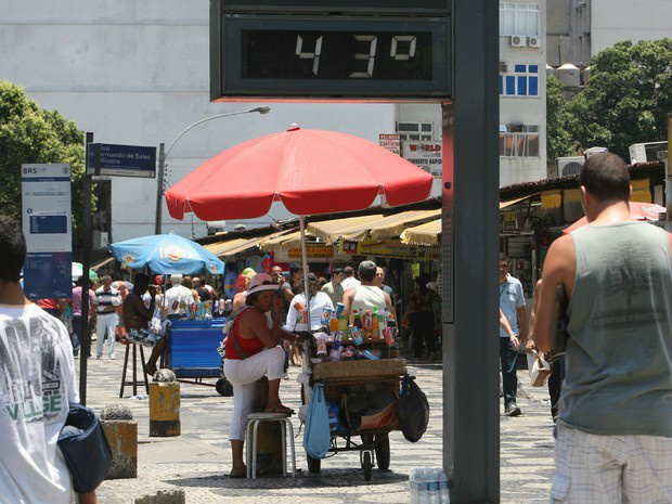 Termômetros atingem marca histórica na cidade maravilhosa nesta quarta-feira