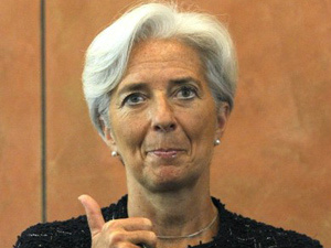 Christine Lagarde. (Foto: Liu Jin / AFP Photo)