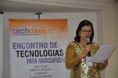Ana Maria Faria de Oliveira, diretora da EMBRASEC e organizadora do TECHDAYS