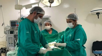 Primeiras cirurgias começaram a ser realizadas ontemFoto: Luciana Brazil – Secretaria de Estado de Saúde (SES)