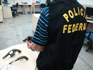 Em Dourados, armas de fogo recolhidas na PF são encaminhadas ao Exército
Foto: PF
