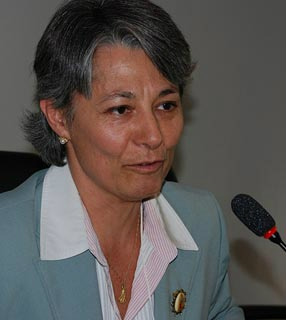 Letícia Soberón, coordenadora da Rede Informática da Igreja na América Latina (RIIAL)
