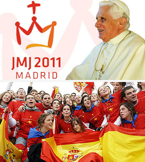 JMJ 2011 tem como tema ''Enraizados e edificados em Cristo, firmes na fé''. Mais de 1 milhão de jovens participarão do encontro