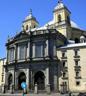 Igreja São Francisco em Madri. As igrejas católicas fazem parte da cultura e da história da Espanha