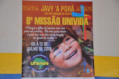 Pelo 8° ano missão UNIVIDA chega nas aldeias de Dourados