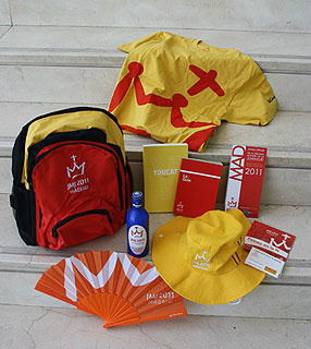 Kit do peregrino será distribuído gratuitamente aos peregrinos inscritos na Jornada Mundial da Juventude