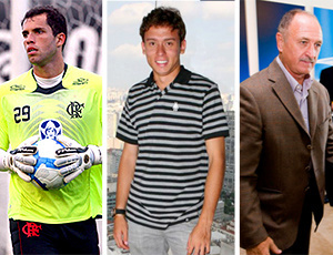 Marcelo Lomba, Keirrison e Felipão: novidades na
volta do Brasileirão (Foto: Reprodução)