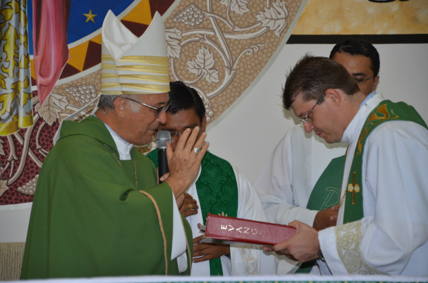 Posse Pe. Junior Caetano na Paróquia Cristo Rei