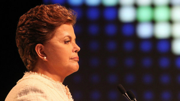 Dilma Rousseff é a primeira mulher a assumir a presidência da república (Eliária Andrade/Agência O Globo)