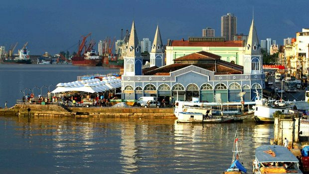 Mercado Ver-o-Peso em Belém, no Pará (Otávio Dias de Oliveira/Folhapres)