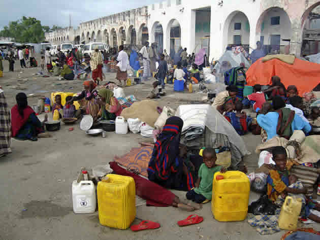 Somália vive grave crise humanitária