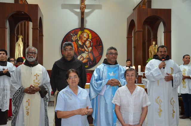 Missa pelos 80 anos dos franciscanos no MT e MS e Assunção de N. Senhora